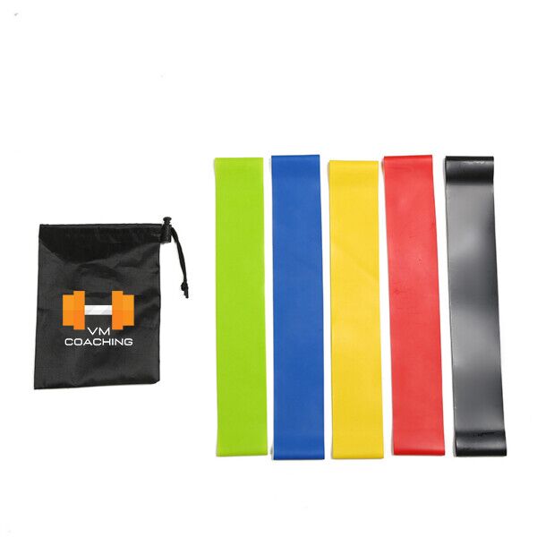 Latex Resistance Bands 5 pc Thumbnail